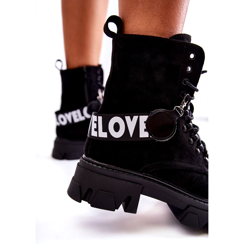 Seastar Mokkanahkaiset eristyssaappaat, musta 4