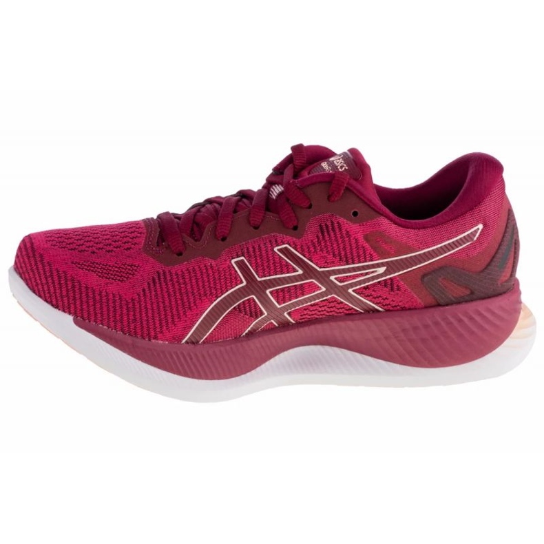 Asics GlideRide W 1012A699-700 juoksukengät punainen 1