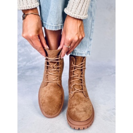 Pyöreitä saappaat Vecna ​​​​Khaki ruskea 1