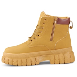 Klassiset naisten kamelisaappaat ruskea 2