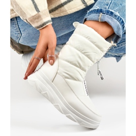 Naisten valkoiset urheilusaappaat valkoinen 1