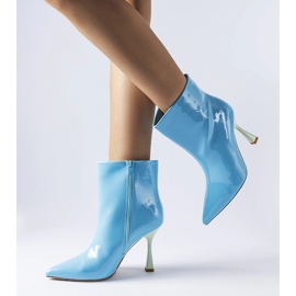 Siniset patentoidut nilkkurit Dionisilta sininen 1