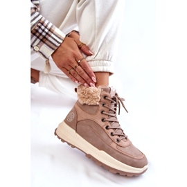 Naisten eristetyt saappaat Lee Cooper LCJ-22-44-1363 Pink vaaleanpunainen 5