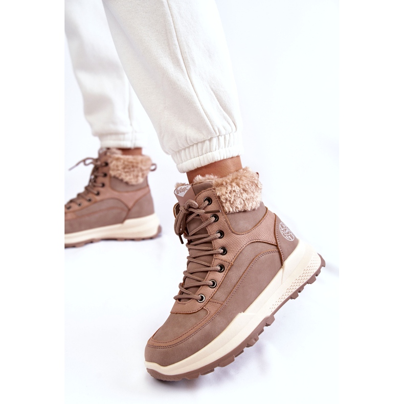 Naisten eristetyt saappaat Lee Cooper LCJ-22-44-1363 Pink vaaleanpunainen 2