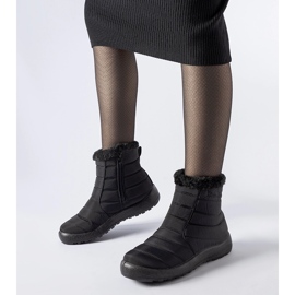 Mustat Valparaiso Water Resistant -eristetyt lumisaappaat 1