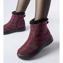 Burgundy Valparaiso Vedenkestävät eristetyt lumisaappaat punainen 1