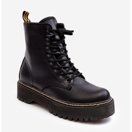 Naisten nauhalliset nilkkurit, musta Maddis 2