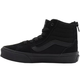 Vans Yt Filmore Hi Zip Jr VN0A5HZFGL4 kengät musta 1
