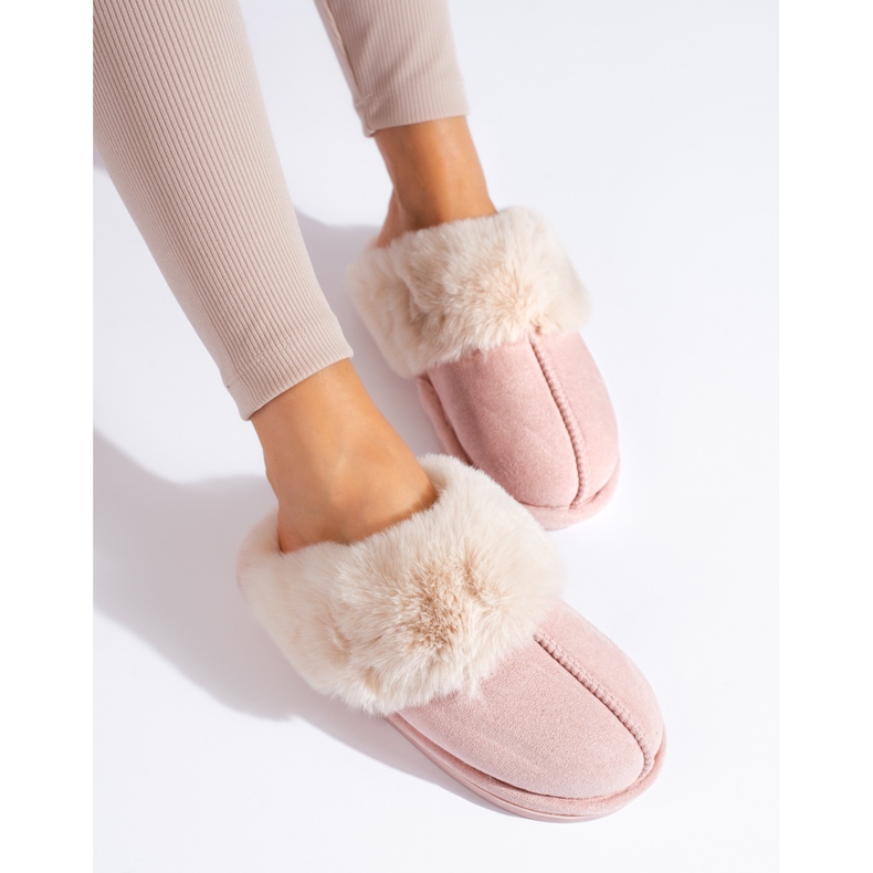 Shelovet vaaleanpunaiset naisten tossut vaaleanpunainen 1