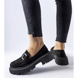 Black Worthin eko-mokkasiinit musta 1