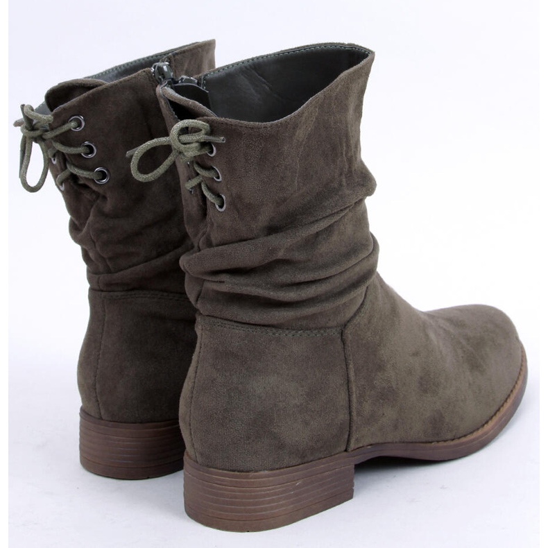 Theda Green mokkanahkasaappaat vihreä 1