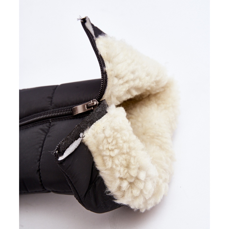 Naisten eristetyt lumisaappaat Progress PROGJ-22-136 musta 2