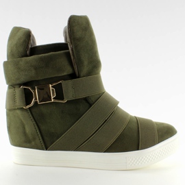 Tennarit kumiraidoilla F-215 Olive vihreä 1