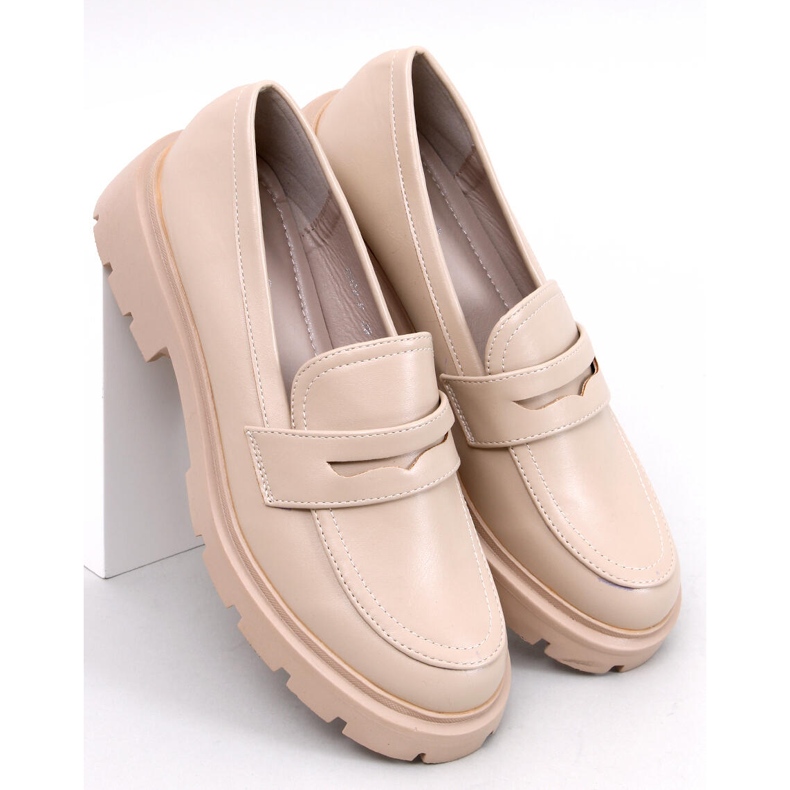 Andral Beige -tasoiset loaferit 1