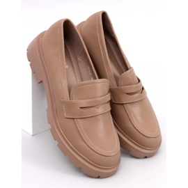 Andral Khaki -tasoiset loaferit beige 1