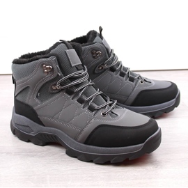 Miesten eristetty talvisaappaat, harmaa 1