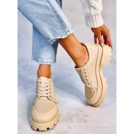 Golv Khaki -vaelluslenkkarit beige 1