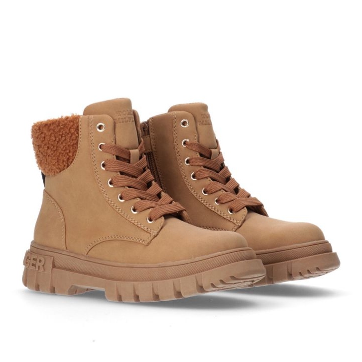 Tommy Hilfiger Lace-Up Bootie Cognac W T3A5-33053-1628582-582 ruskea 1