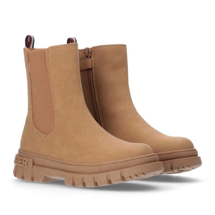 Tommy Hilfiger Bootie Cognac W T3A5-33059-0315582-582 nilkkurit ruskea 1