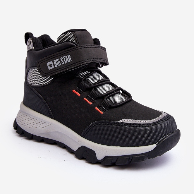 Memory Foam -lasten saappaat Black Big Star KK374121 musta 1