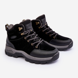 Miesten Trapper-vaelluskengät mustat Fontanoe 2