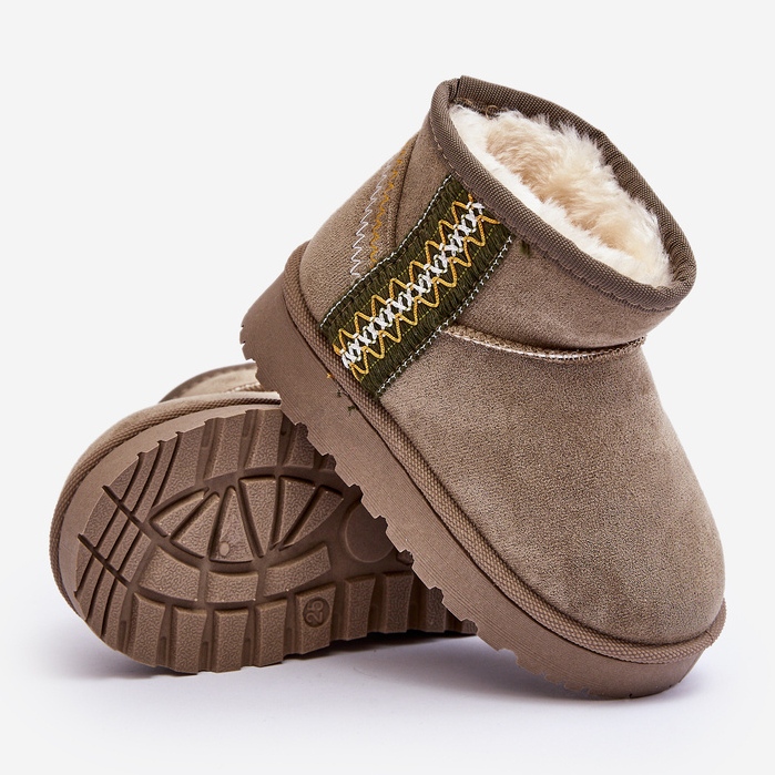 Lasten vihreät Leonora-eristetyt lumisaappaat 1