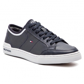 Tommy Hilfiger Core Corporate Leather Sneaker M -kengät FM0FM00552-403 sininen 1