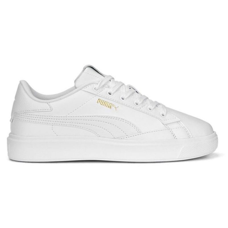 Puma Lajla nahkaiset W-kengät 390643 01 valkoinen 1