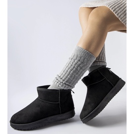 Guglielma mustat eristetyt lyhyet lumisaappaat 1