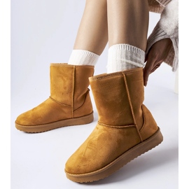 Karamellieristeiset klassiset Libero-lumisaappaat ruskea 1