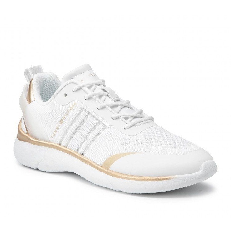 Tommy Hilfiger Knitted Light Sneaker W FW0FW05791-YBR valkoinen 1