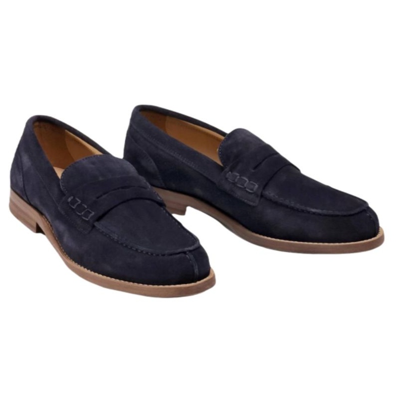 Tommy Hilfiger Suede Loafer M FM0FM02867 kengät sininen 1