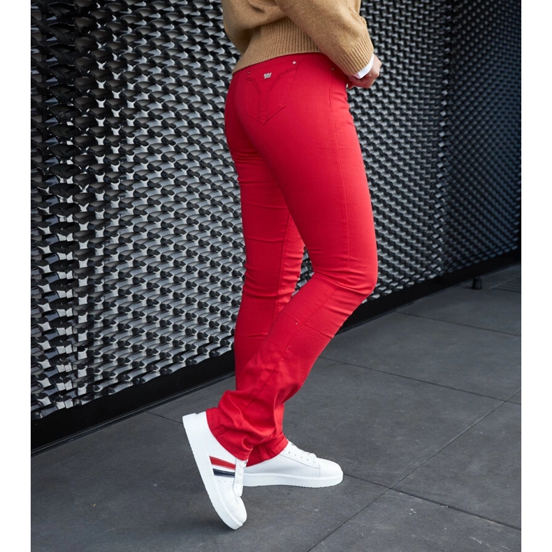 Valkoiset nahkaiset nauhalliset lenkkarit valkoinen 1