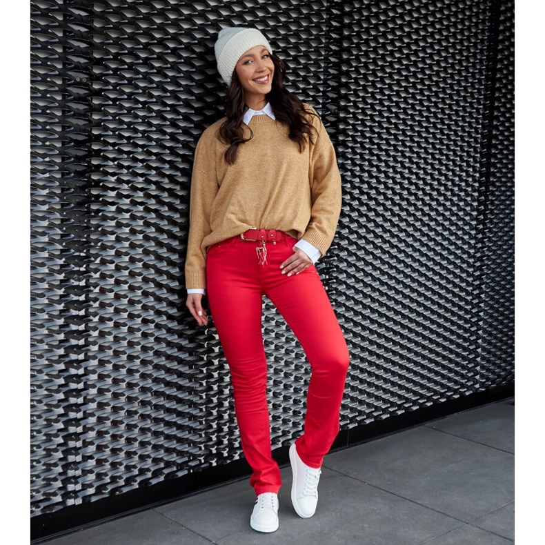 Valkoiset nahkaiset nauhalliset lenkkarit valkoinen 2