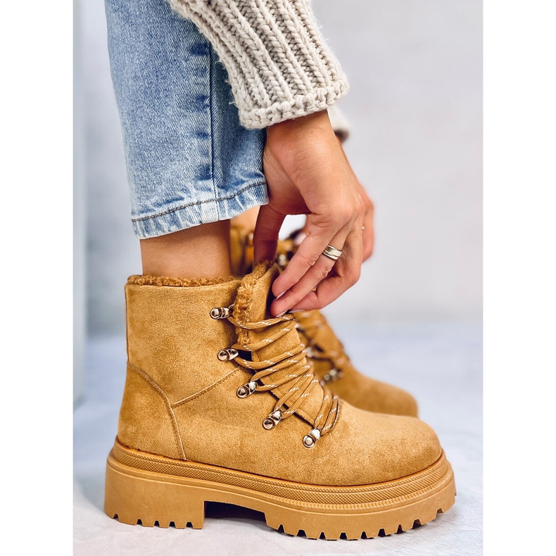 Winton Camel Trapper Boot ruskea 1