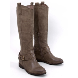 Watson Khaki piilotetut kiila saappaat beige 1