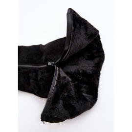 Naisten mokkanahkasaappaat S.Barski-tasolla, musta 1