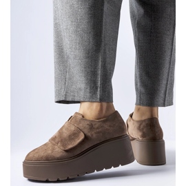 Ruskeat Pallet alustakengät 1