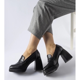 Black Reel korkokengät musta 1