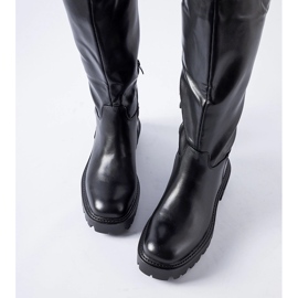 Mustat eristettyjä Keauhou-saappaat 1