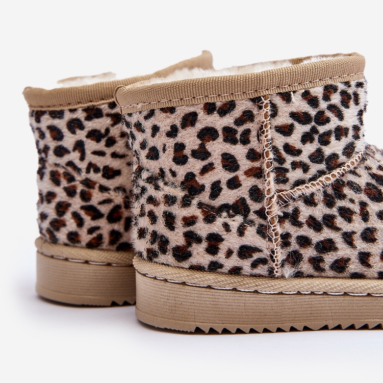 Lasten lämpimät lumikengät Beige Gooby 2