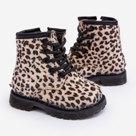 Lasten eristetyt saappaat vetoketjulla, beige Goopy 1