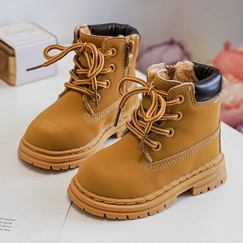 Lasten Camel Bansi vetoketjulliset Trapper-saappaat ruskea 1