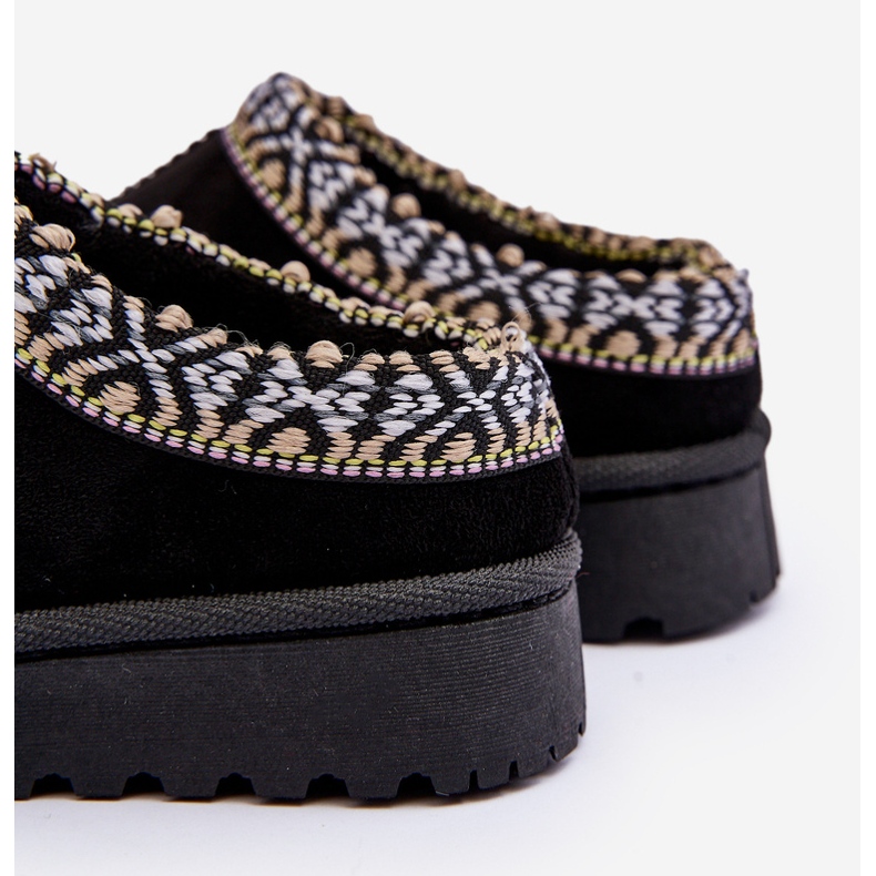 Lasten eristetyt tossut, musta Olivane 1