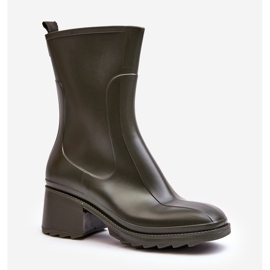 Naisten Matte Galoshes Nilkkurit Tummanvihreä Bertaida 2
