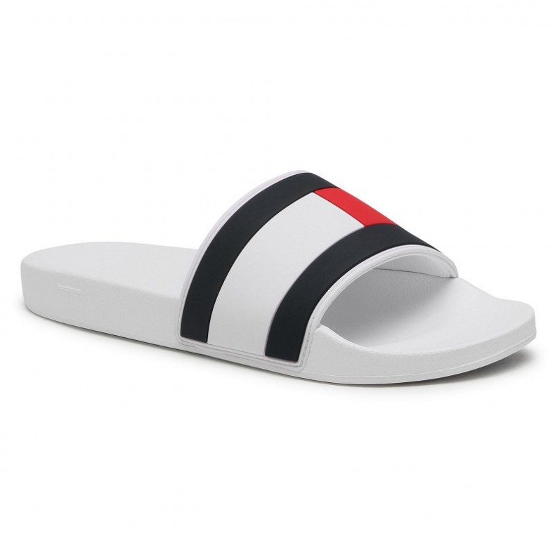 Tommy Hilfiger Essential Flag Pool Slide M varvastossut FM0FM03484-YBR valkoinen 1