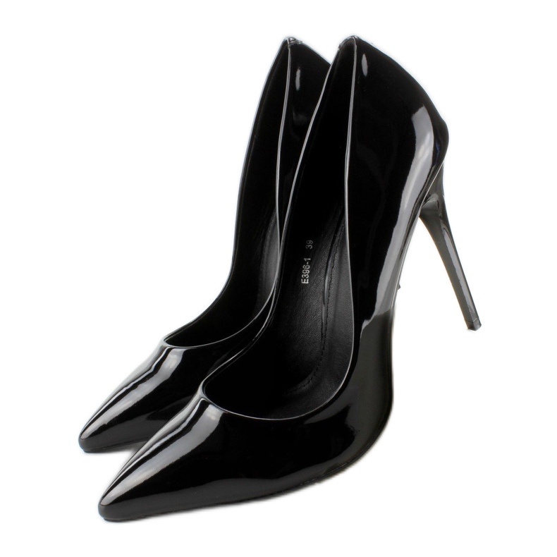 Tavallisesti lakatut E396 mustat nastat 1