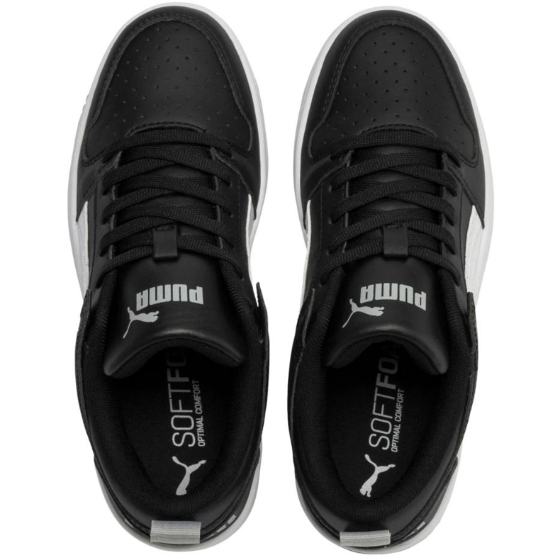 Puma Rebound Layup Lo Sl lasten kengät mustat 370490 02 1
