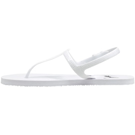 Puma Cozy Sandal Wns naisten sandaalit valkoinen 375212 02 1