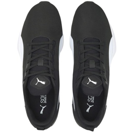 Puma Flyer Runner Mesh mustat 195343 01 kengät 1